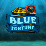 blue fortune slot logo