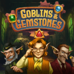 goblins and gemstones slot logo