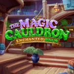 magic cauldron slot logo
