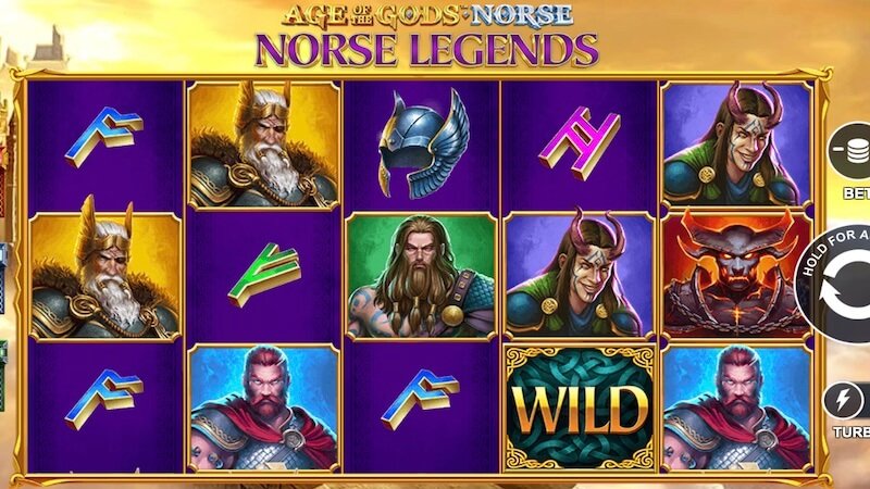 norse legends slot gameplay
