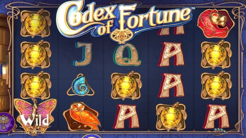 codex of fortune slot gameplay
