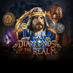diamonds of the realm slot logo