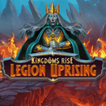 kingdoms rise legion uprising slot logo