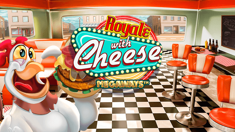 royale with cheese slot logo