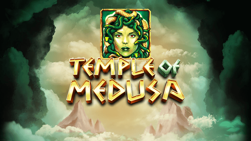 temple of medusa slot logo