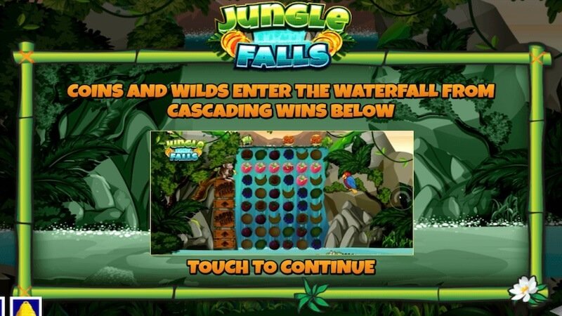 jungle falls slot rules