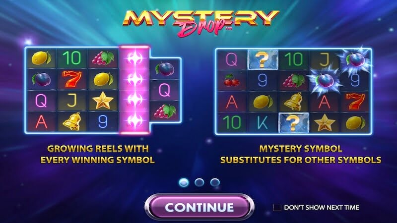 mystery drop slot rules