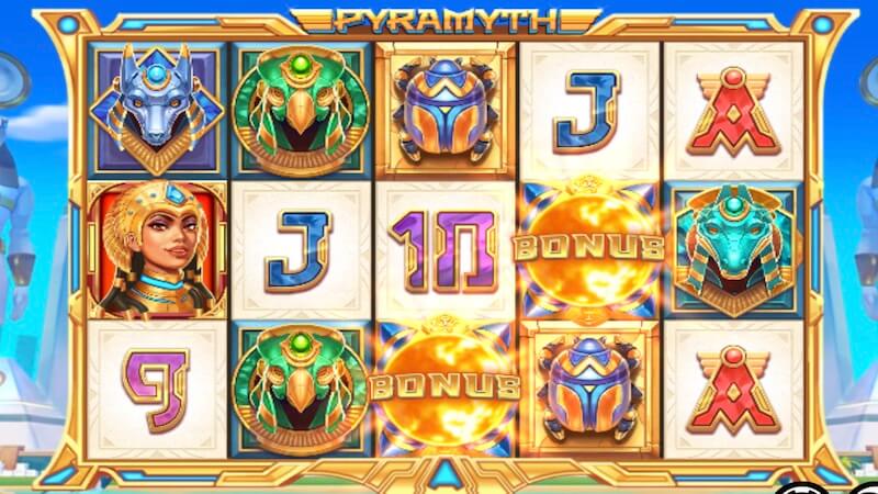 pyramyth slot gameplay