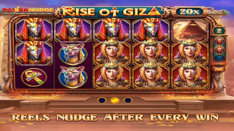 rise of giza slot rules