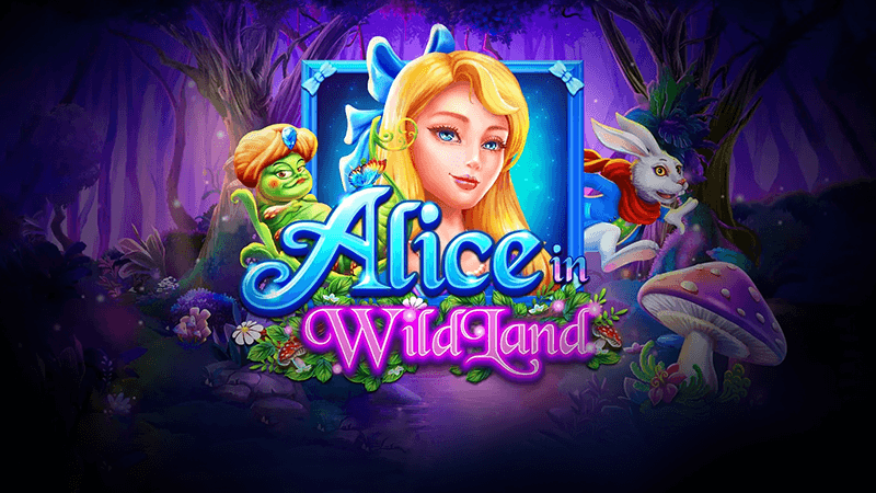 alice in wildland slot logo