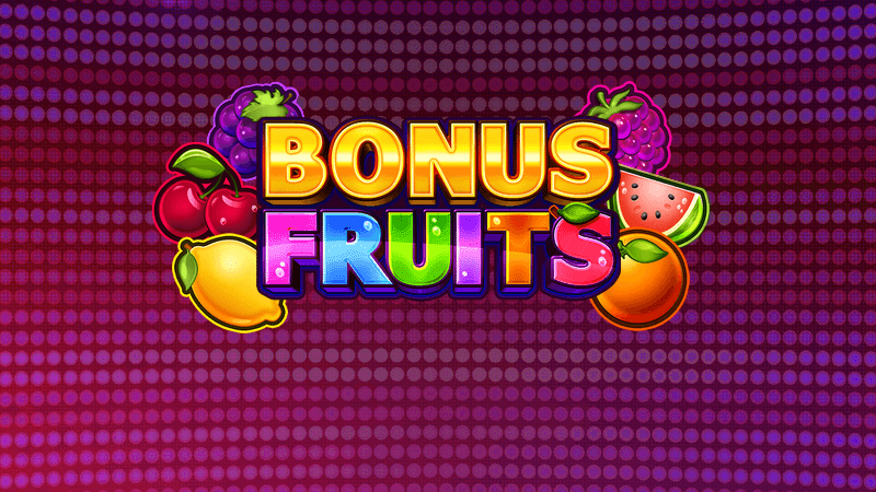 bonus fruits slot logo