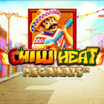 chilli heat megaways slot logo