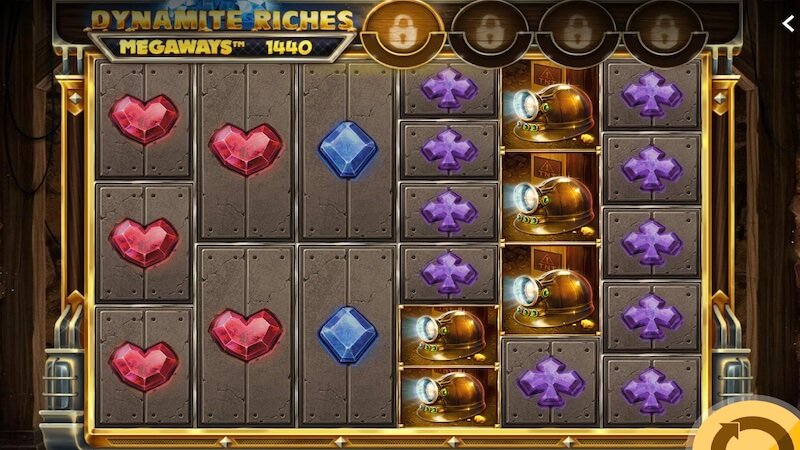 dynamite riches slot gameplay