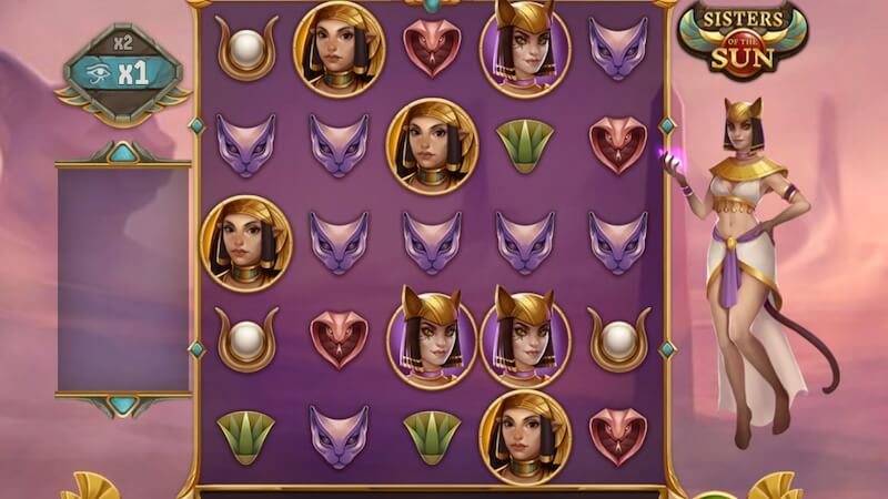 sisters of the sun slot gameplay