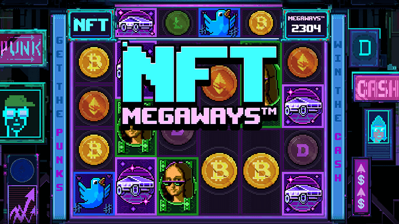 NFT Megaways slot logo