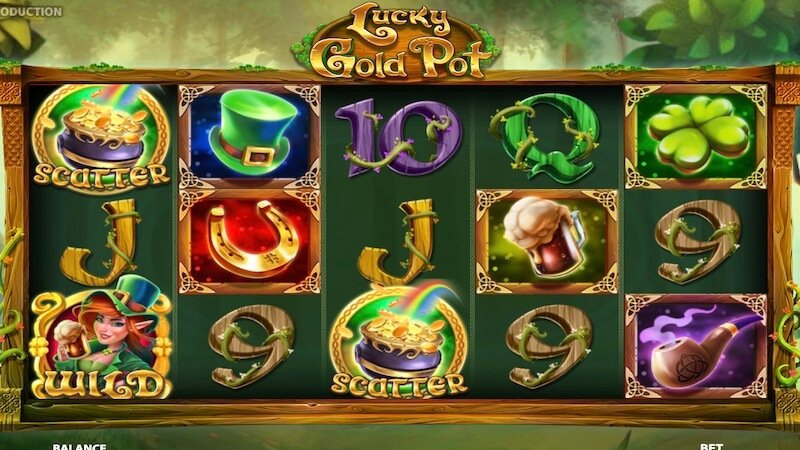 lucky pot gold slot gameplay