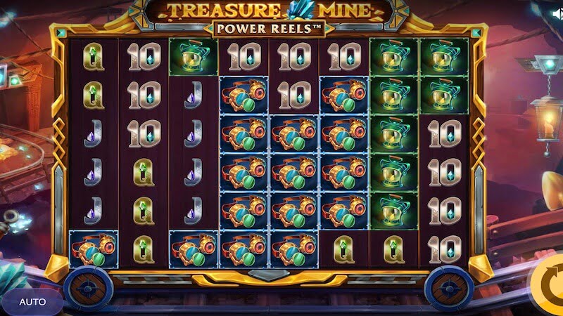 treasure mine slot gameplay