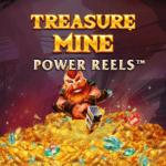treasure mine slot logo