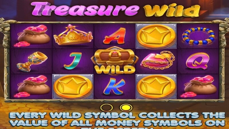 treasure wilds slot rules