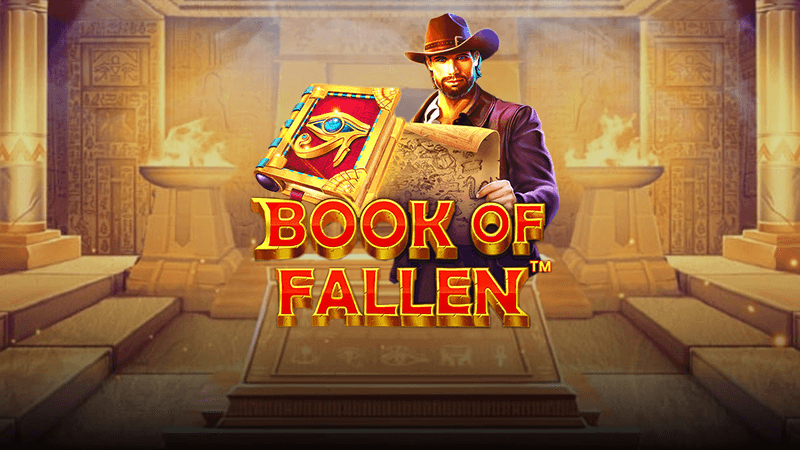 book of fallen slot logo