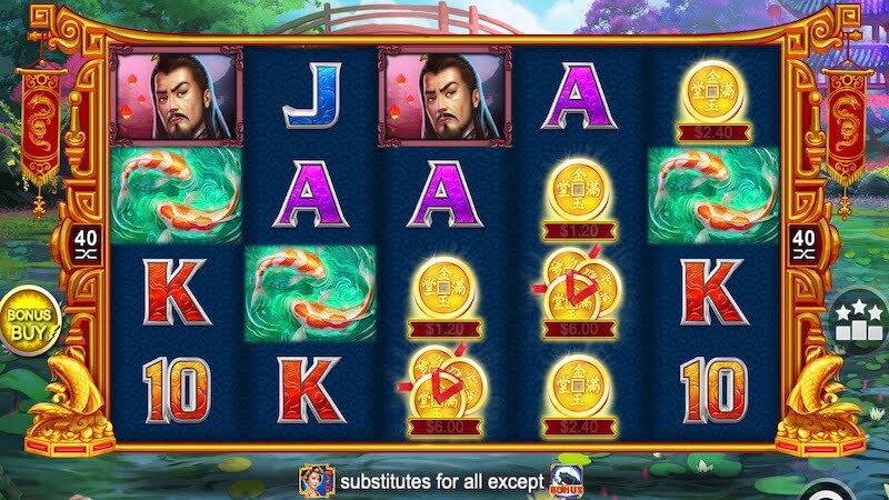 fortune frog slot gameplay