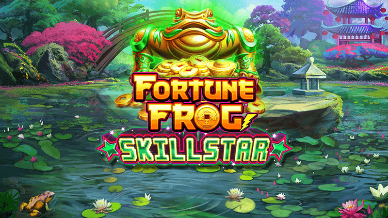 fortune frog slot logo