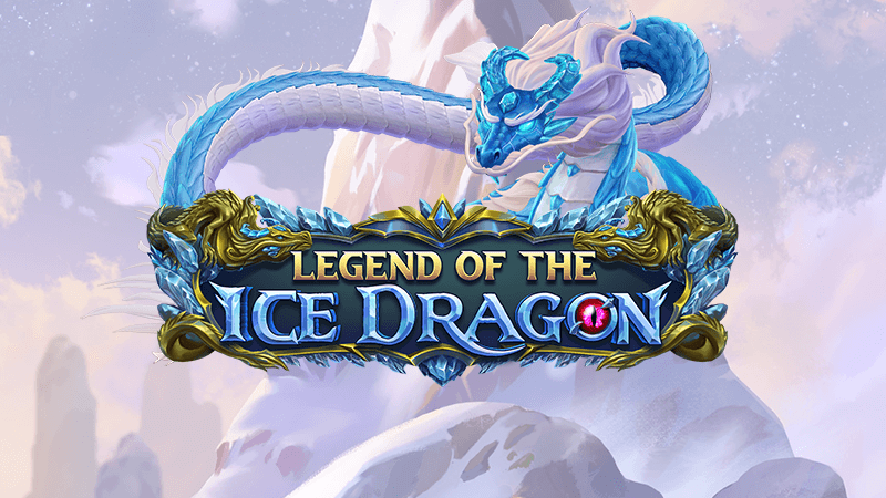 ice dragon slot logo
