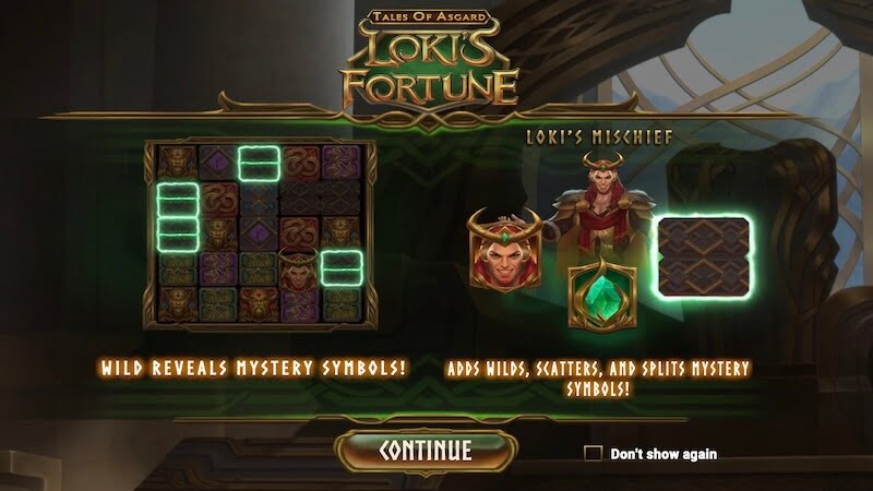 lokis fortune slot rules