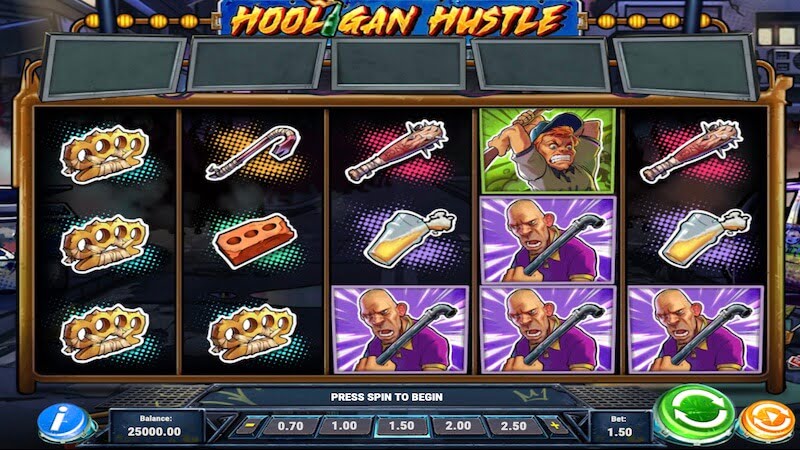 hooligan hustle slot gameplay