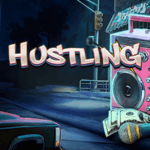hustling slot logo