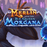 merlin ice queen slot logo