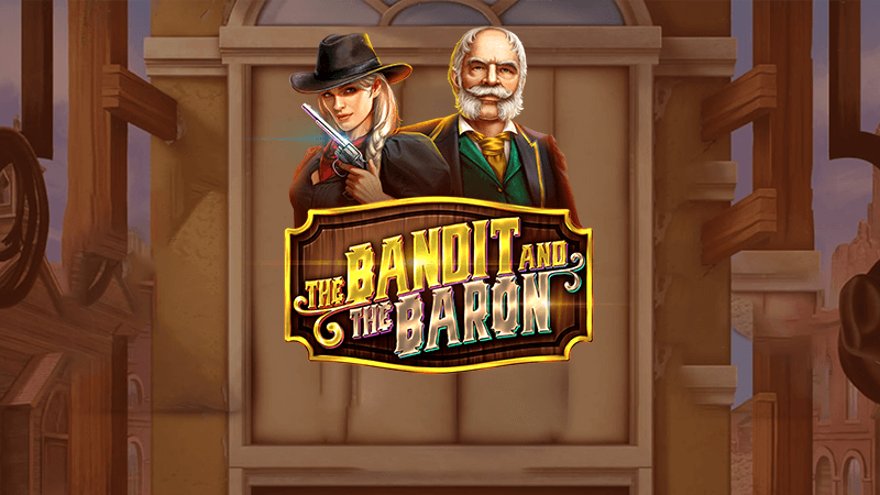 bandit baron slot logo