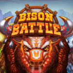 bison battle slot logo