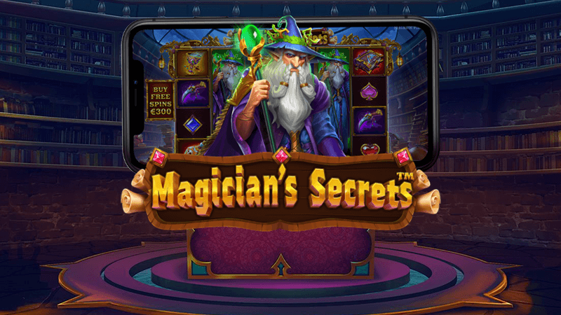 magicians secrets slot logo
