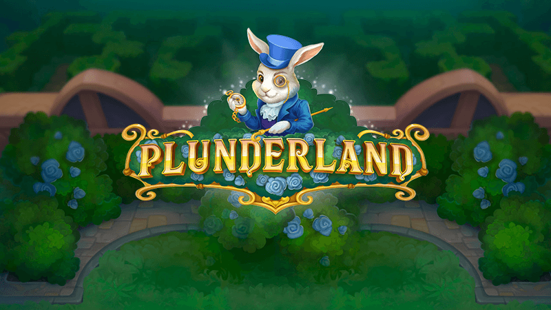 plunderland slot logo