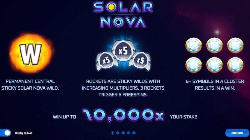solar nova slot rules