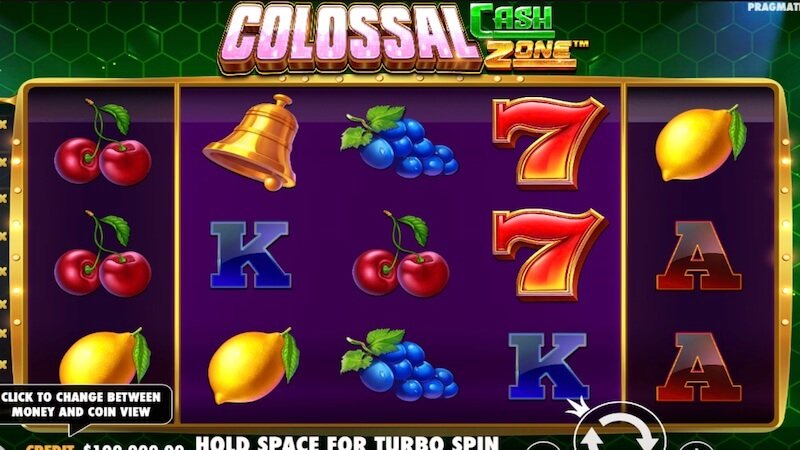 colossal cash zone slot gameplay