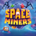 space miners slot logo