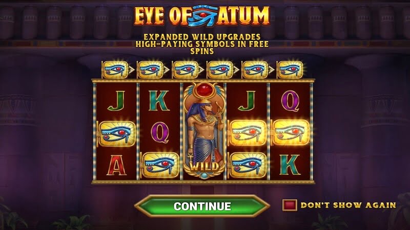 eye of atum slot rules