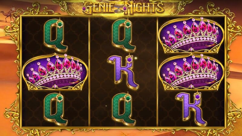 genie nights slot gameplay