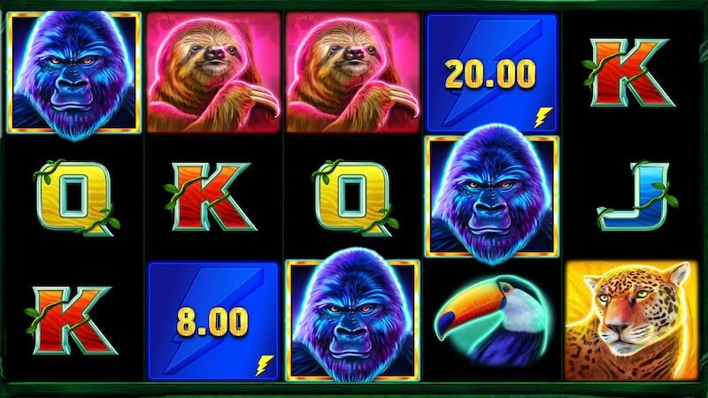 lightning gorilla slot gameplay