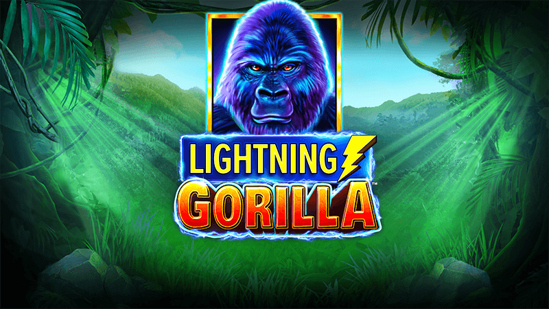 lightning gorilla slot logo