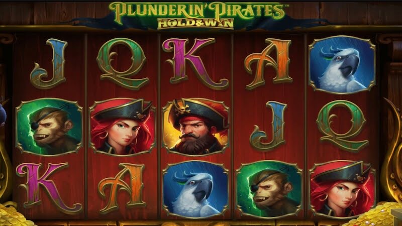 plunderin pirates slot gameplay
