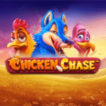 chicken chase slot logo
