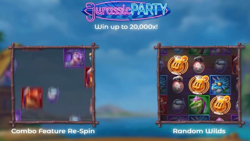 jurrasic party slot rules