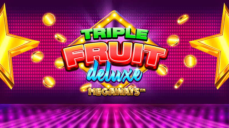 triple fruit slot logo