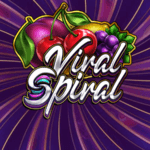 viral spiral slot logo
