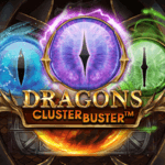 dragons clusterbuster slot logo