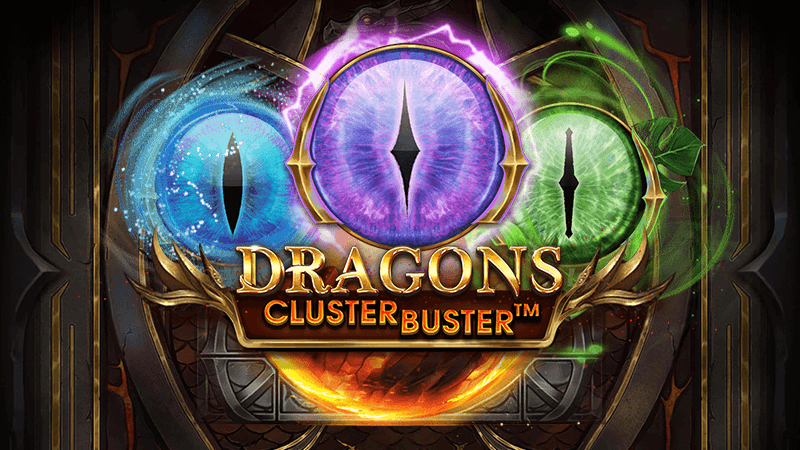 dragons clusterbuster slot logo