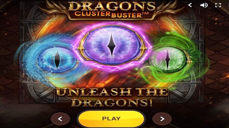 dragons clusterbuster slot rules